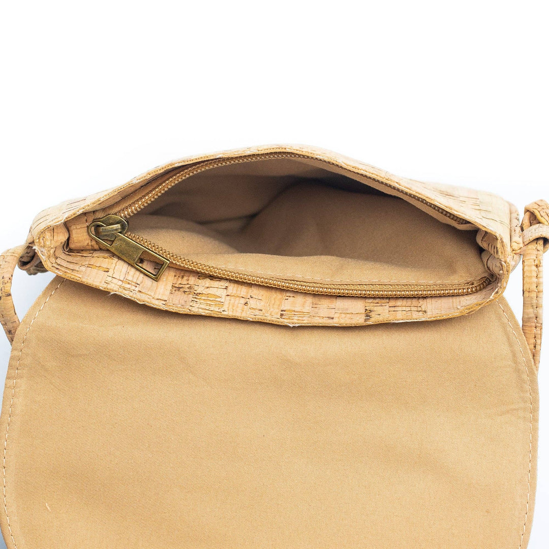 Natural Cork Messenger bag Mini Sleek U-Cork Sling