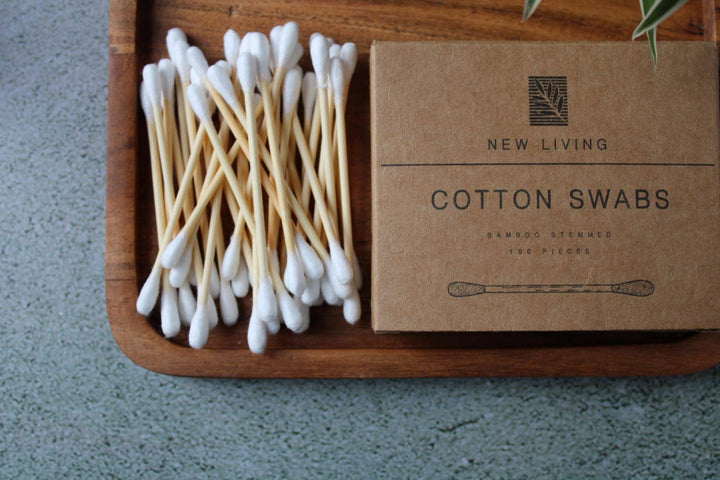 Bamboo Cotton Swabs, Biodegradable & Compostable
