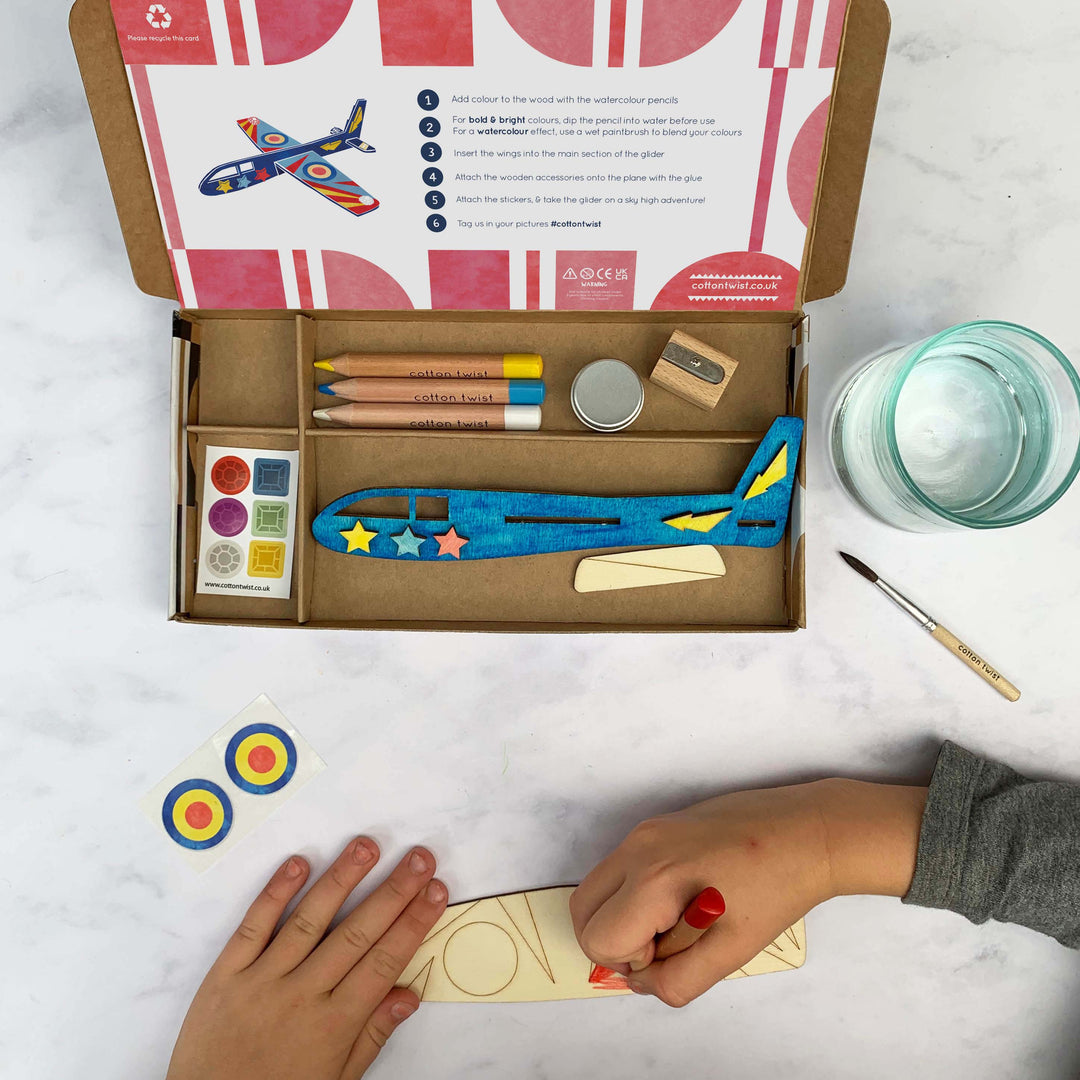 Plane Craft Kit Activity Box - Eco Baby Box