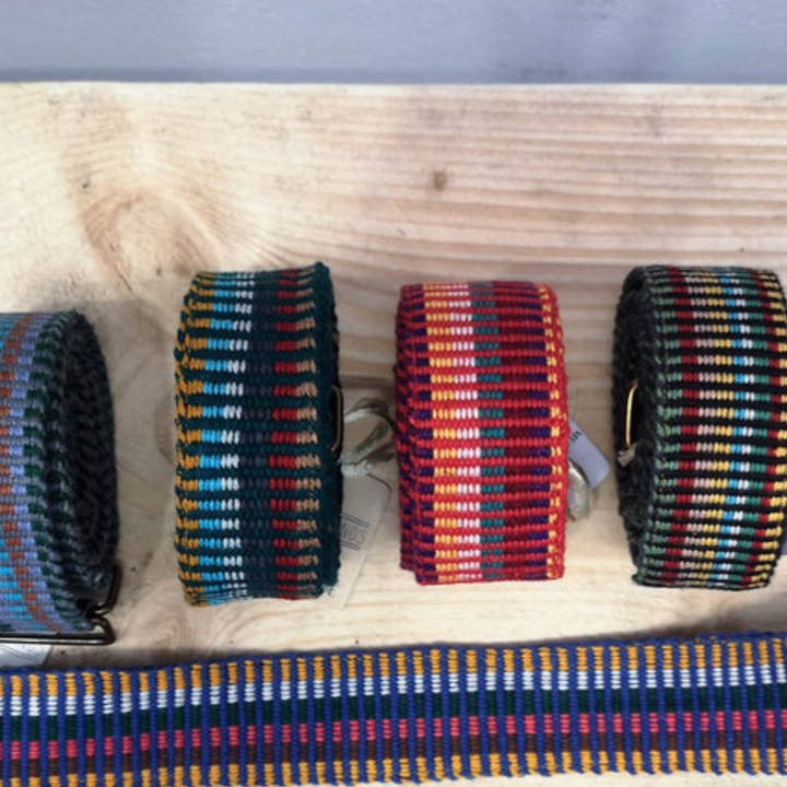 Upcycled Multi Color Cotton Belts - Eco Baby Box
