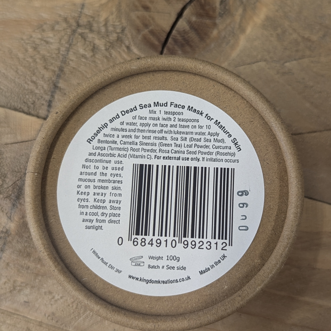 Natural Face Mask: Mature skin