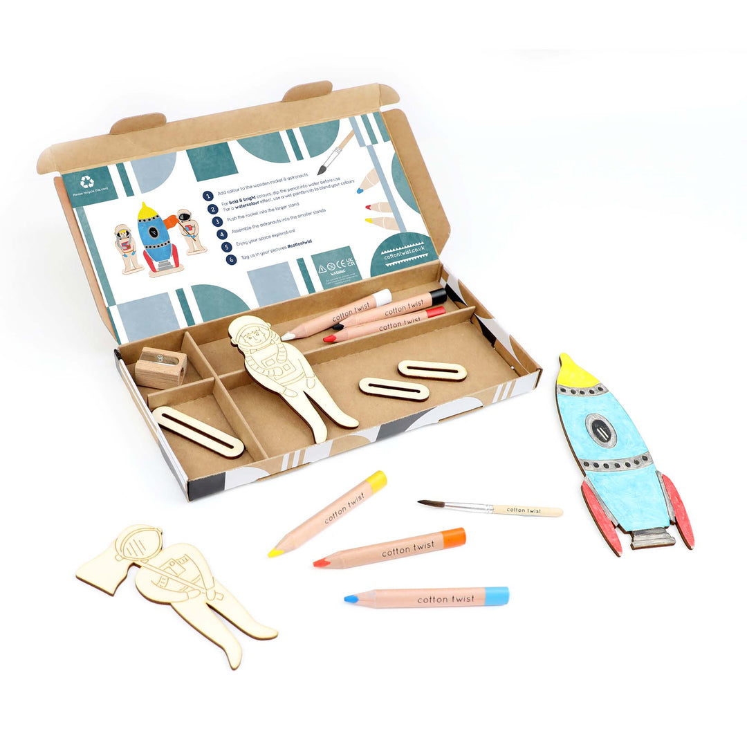 Make Your Own Space Scene Activity Kit - Eco Baby Box