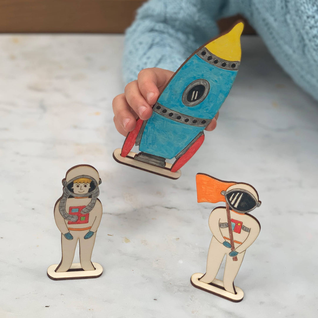 Make Your Own Space Scene Activity Kit - Eco Baby Box