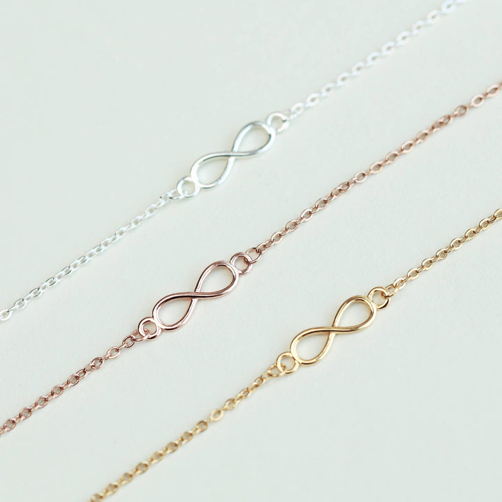 Infinite Love Bracelet: (Gold/ Silver/ rose gold)