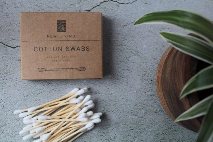 Bamboo Cotton Swabs, Biodegradable & Compostable