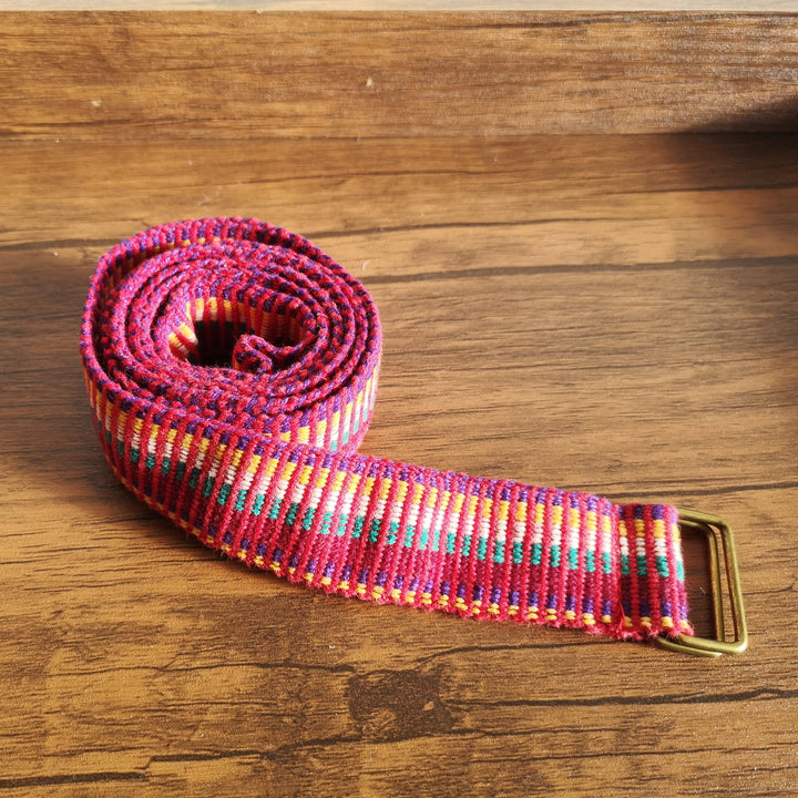 Upcycled Multi Color Cotton Belts - Eco Baby Box