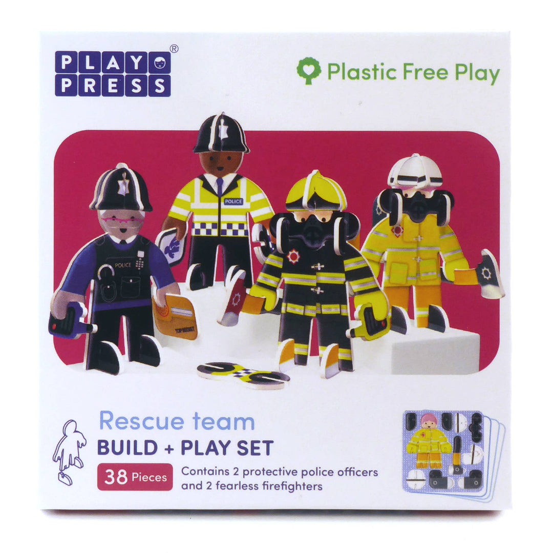 Rescue Team Playset - Eco Baby Box