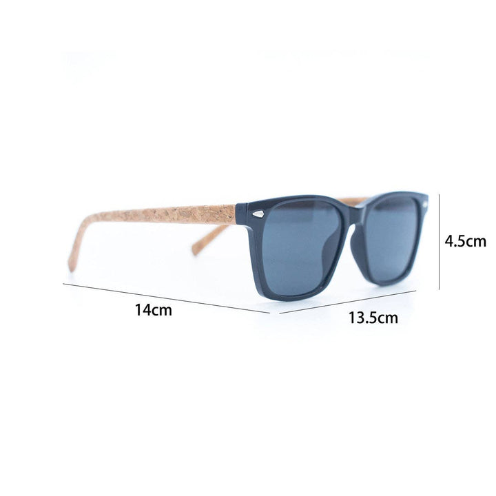Mens Cork Sunglasses with UV Protection
