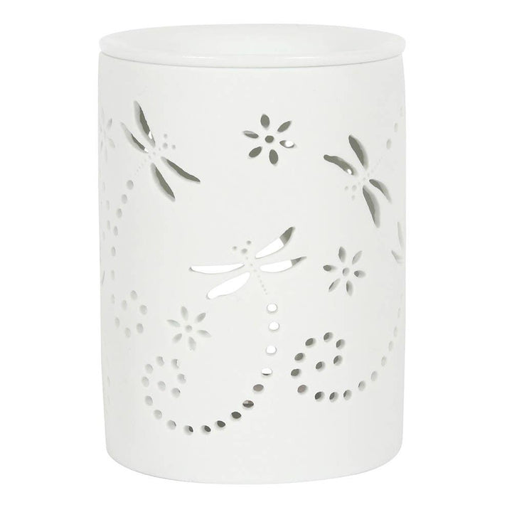 Cut Out Dragonfly Oil Burner and Wax Warmer