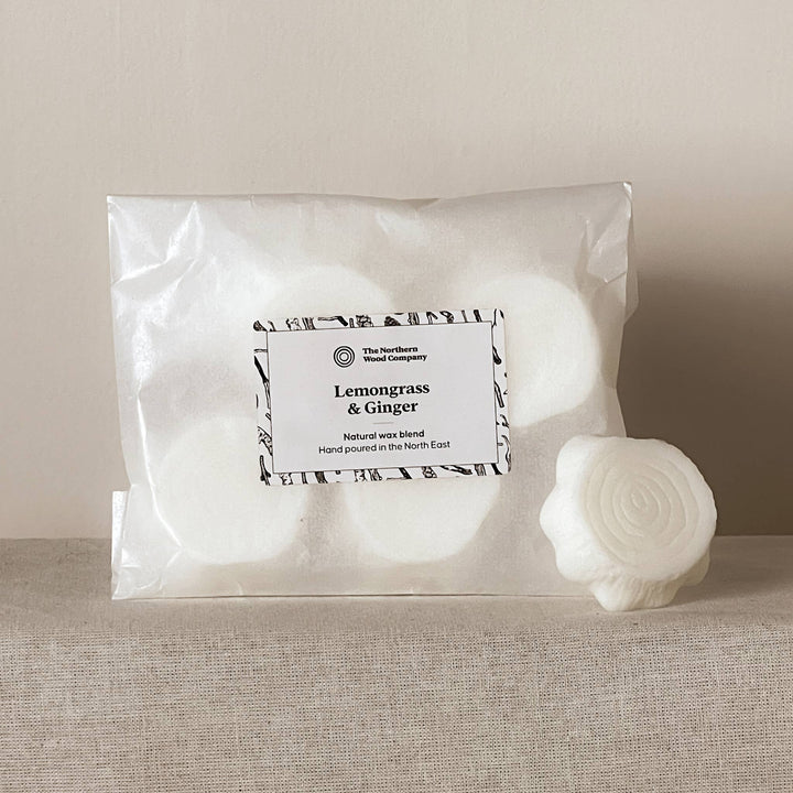 Lemongrass & Ginger Wax Melts | Rapeseed and Coconut Wax