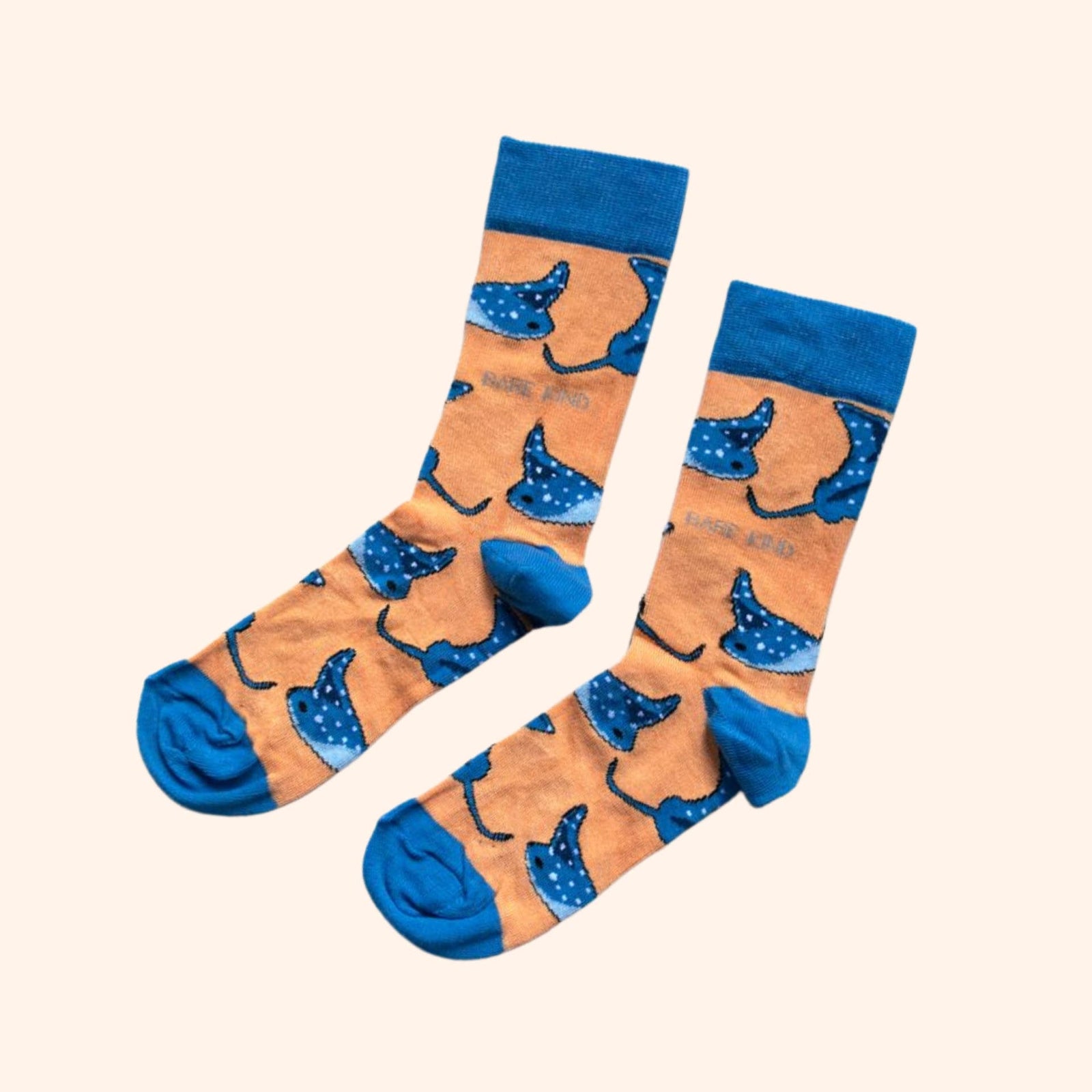Bamboo Ocean Socks: Rays