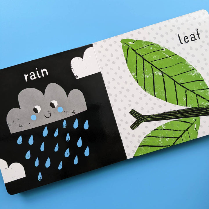 Black & White Baby First Words Board