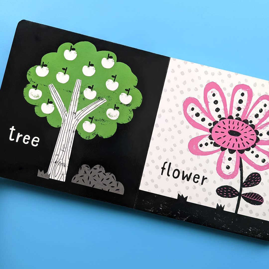 Black & White Baby Board book First Words