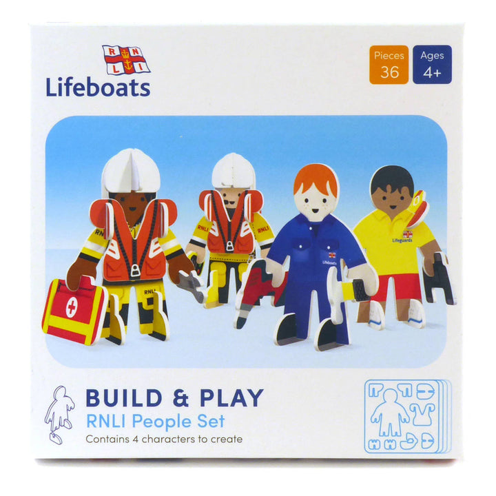 Build and play RNLI People Playset