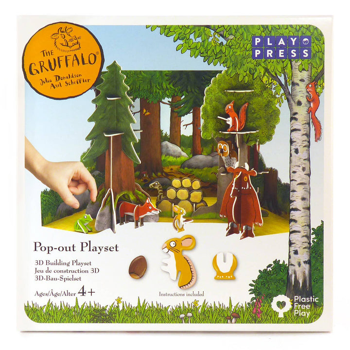 Children's The Gruffalo Pop Out Playset