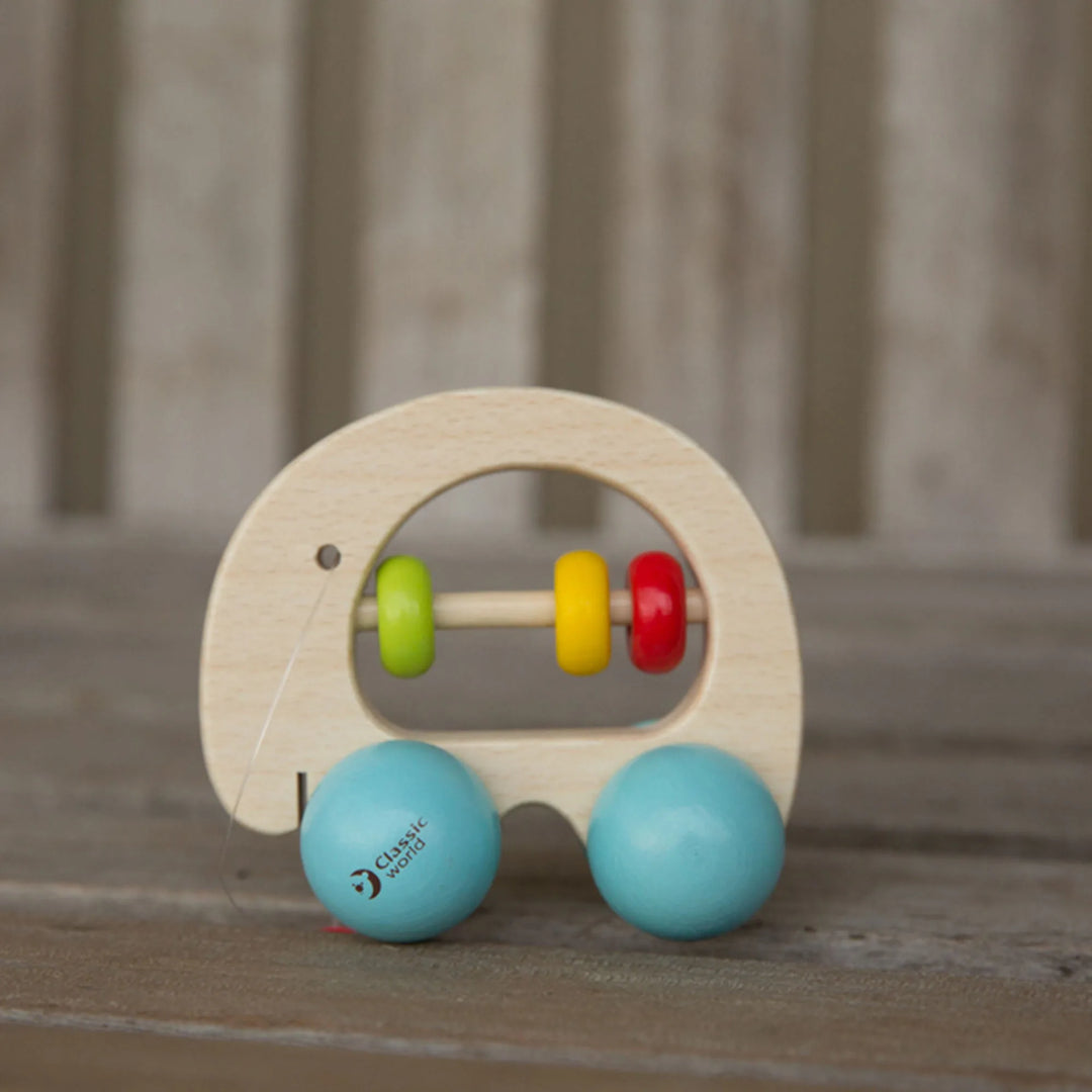 Classic world elephant baby rattle