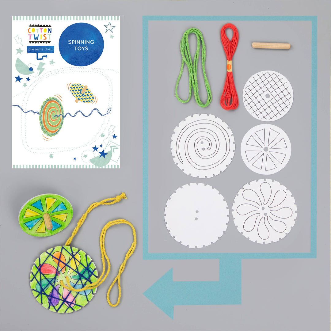 Cotton Twist Spinning Toy Craft Kit