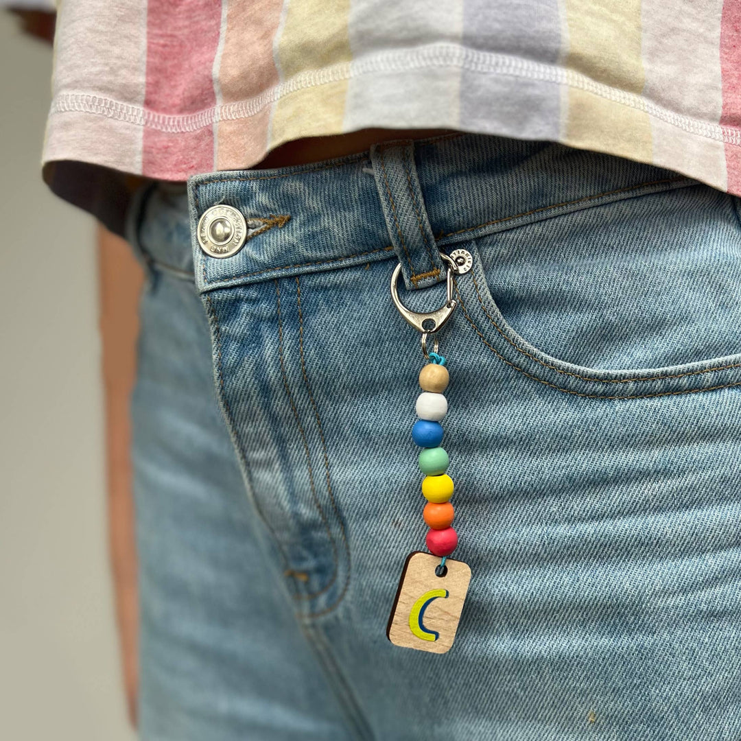 Make Your Own Letter Keyring Craft Kit