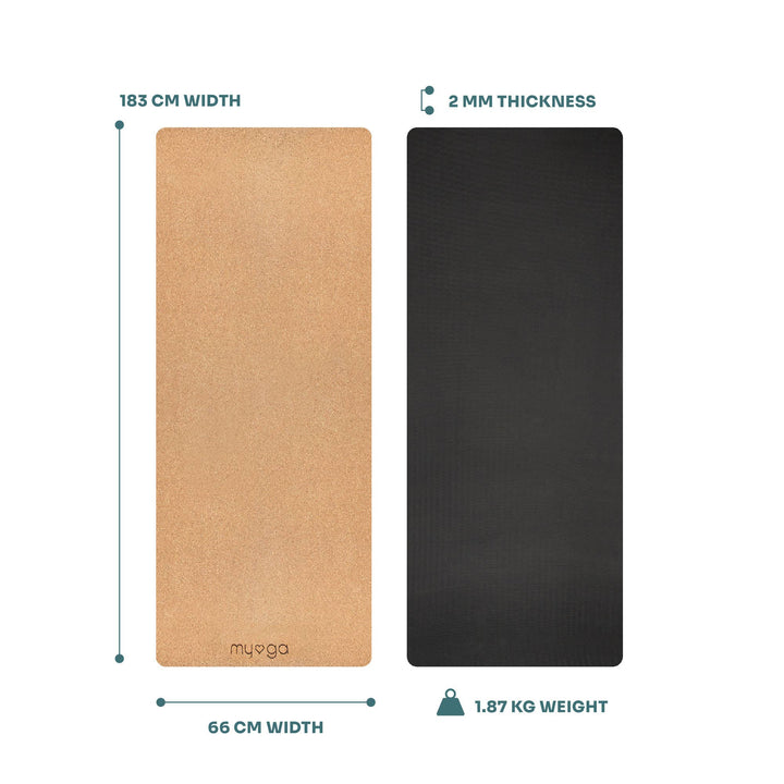 Myga Natural cork Yoga mat
