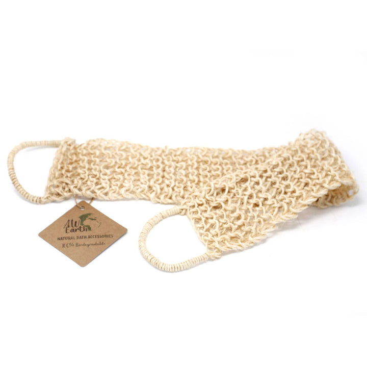 Natural Sisal exfoliating back scrubber