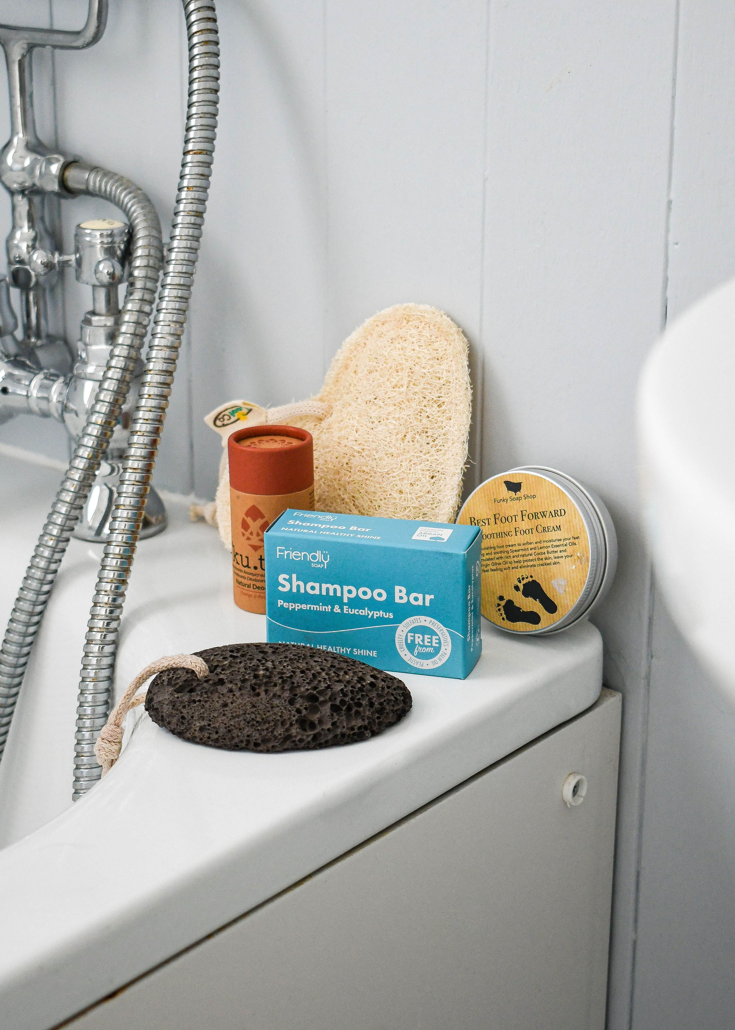 Affordable, sustainably made skincare for the whole family. From natural deodorant balms, award winning 2 in 1 shampoo & conditioner bars, to body scrubs and bath bombs we have a carefully curated range of every day essentials and treats for the skin.