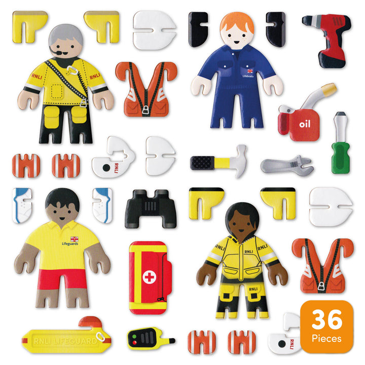 Press play Pop-out RNLI People