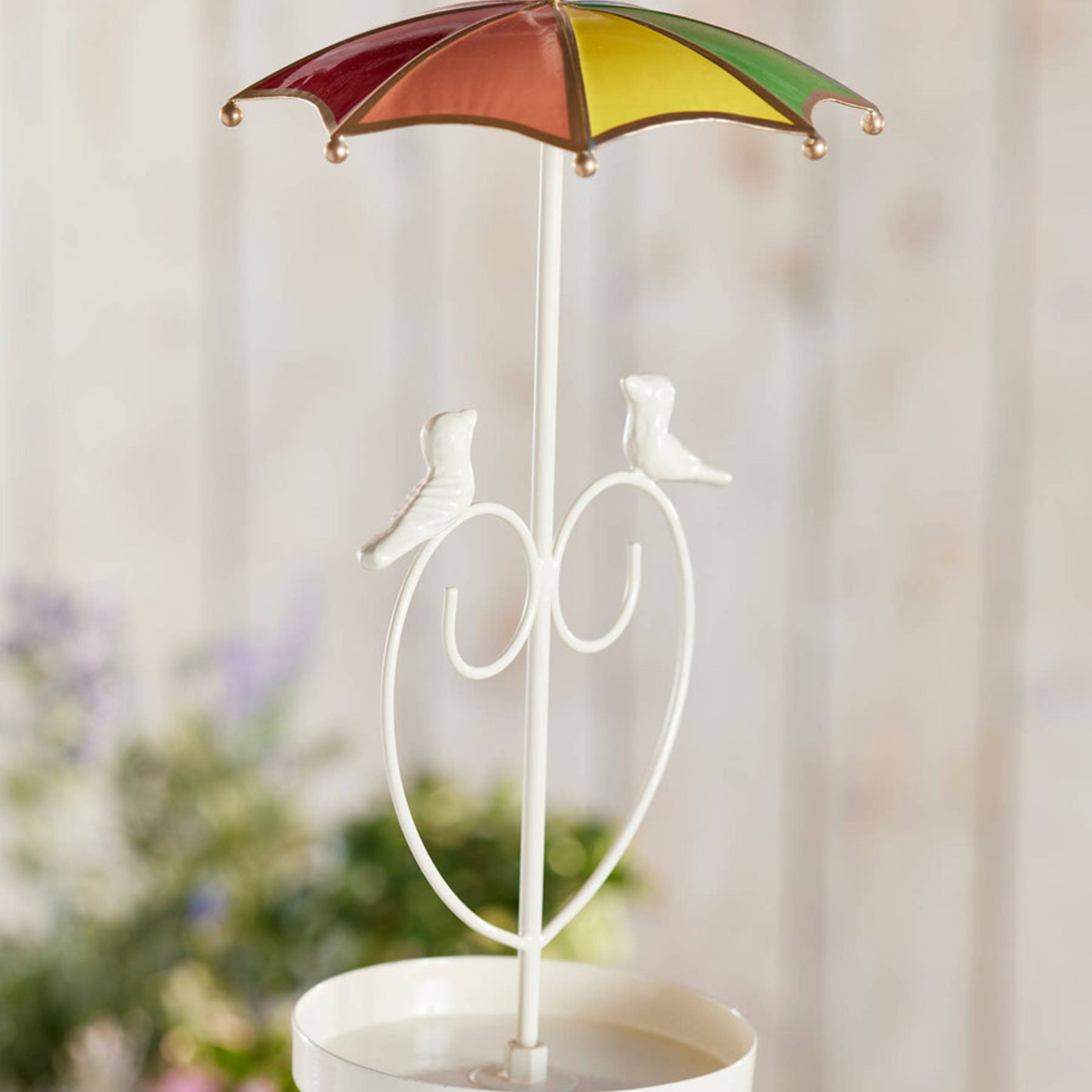 Rainbow Hanging Bird Feeder