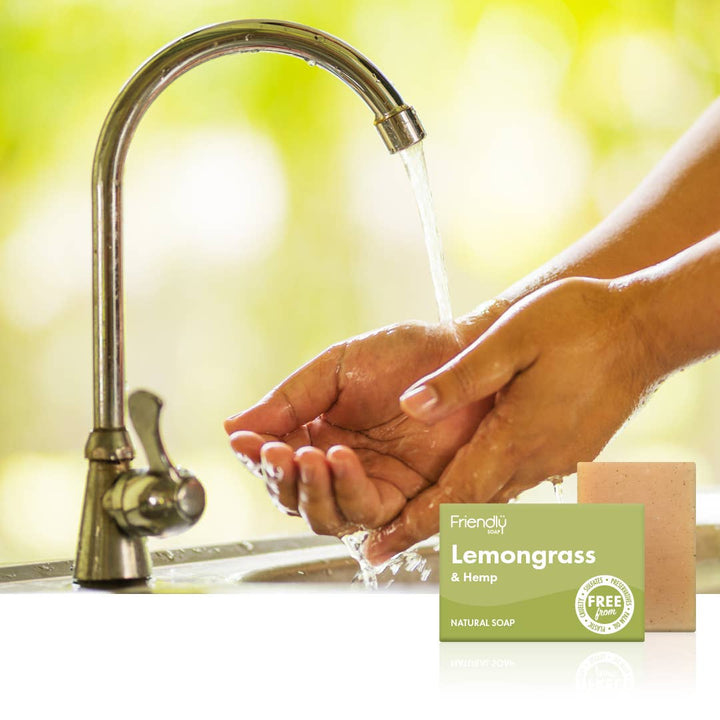 Natural Lemongrass Soap Bar