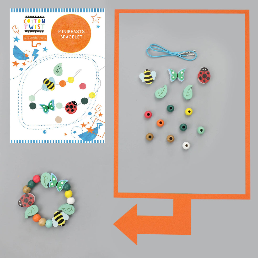 Make Your Own Minibeast Bracelet - Eco Baby Box