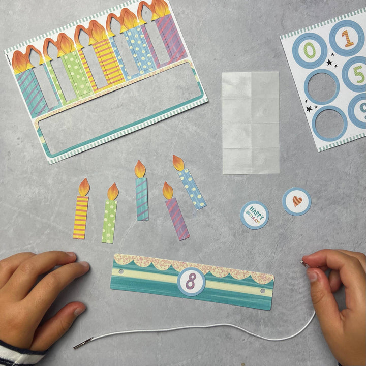 make your own birthday crown kit - Eco Baby Box