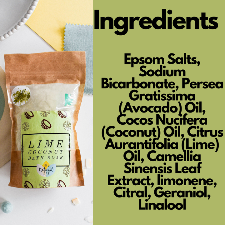 Lime Coconut Bath Soak