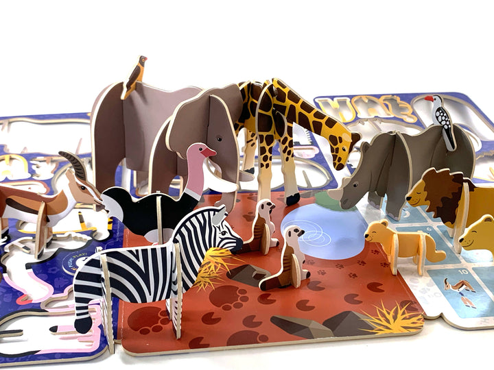 Savannah Animals Playset - Eco Baby Box