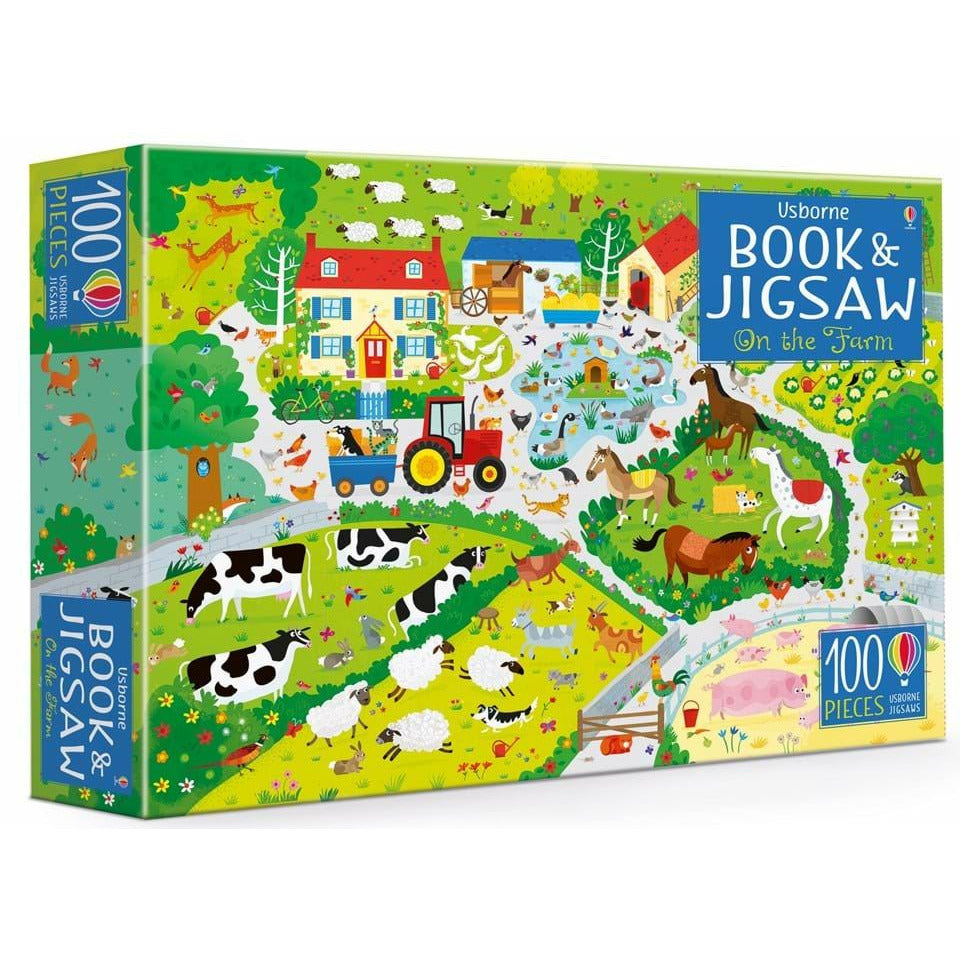On The Farm Book & 100 pieces