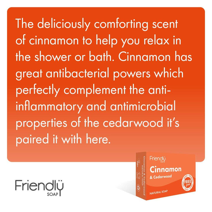 Cinnamon Eco Friendly Soap Bar