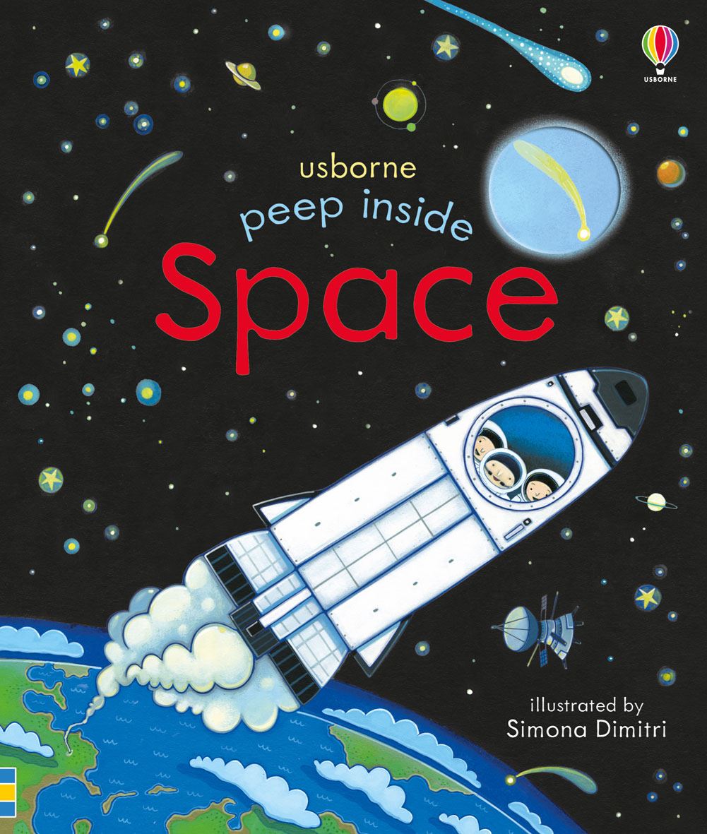 Lift the flap Peep inside space Usborne