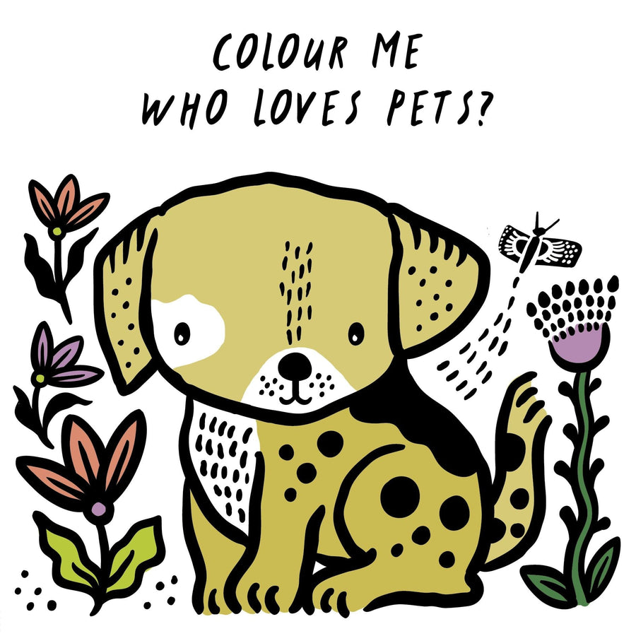 Who Loves Pets Bath Book (Colour Me Wee Gallery) Wee Gallery