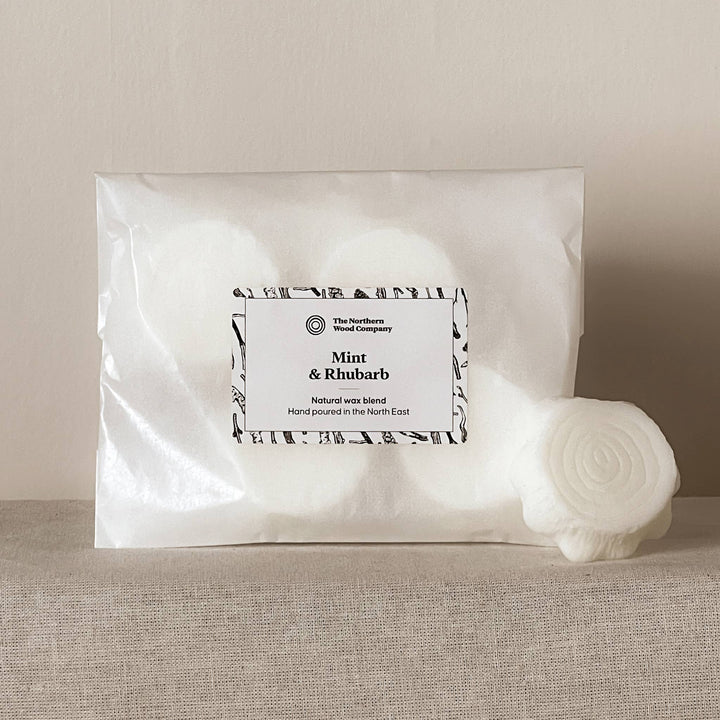 Mint & Rhubarb Wax Melts | Rapeseed and Coconut Wax