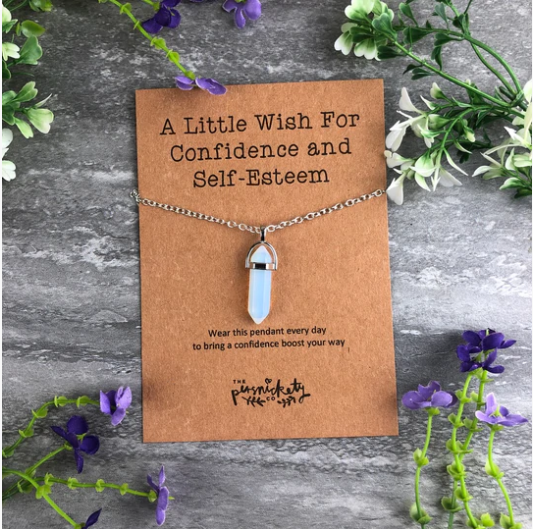 A Little Wish For Confidence and Self-Esteem Necklace