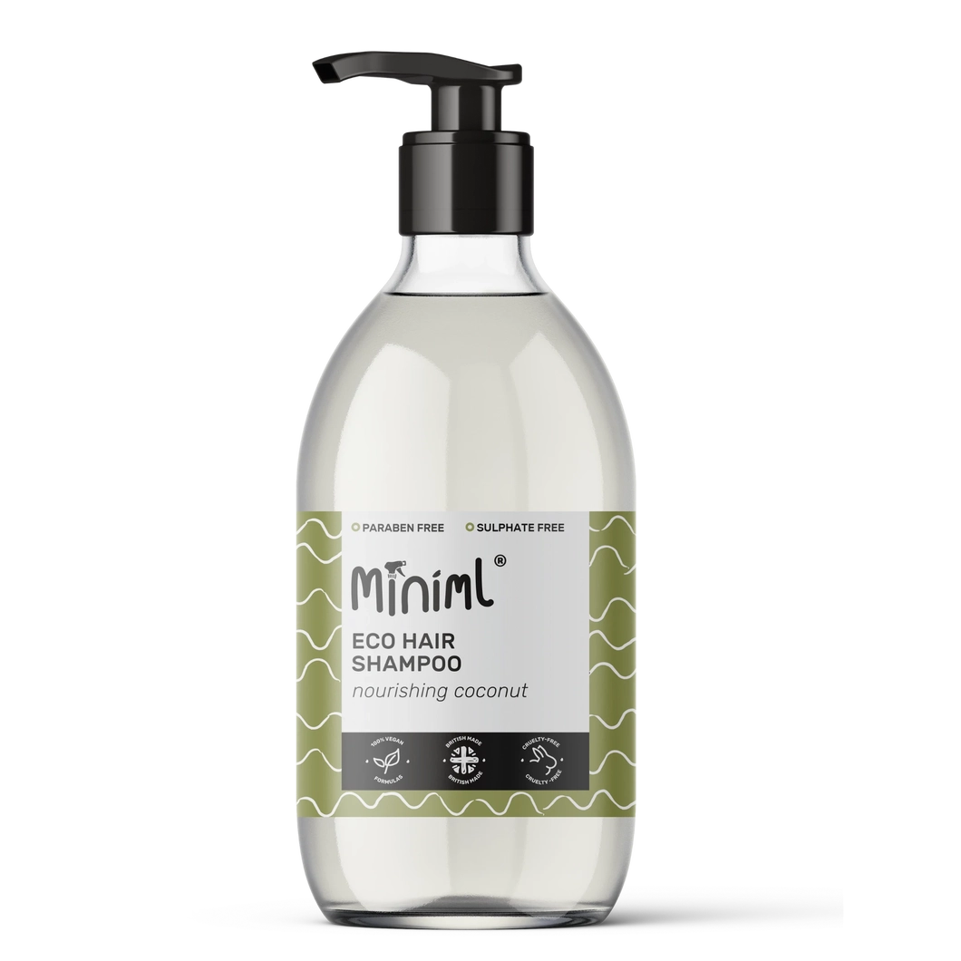Hair Shampoo(Nourishing Coconut) Glass bottle