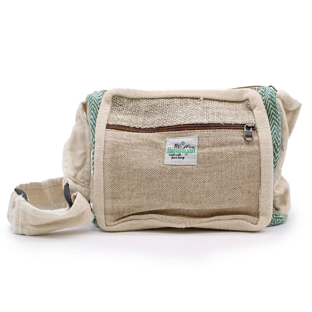 Hemp Messenger Bag - Hemp & Cotton