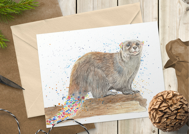 Oban the Otter | Eco Friendly Card