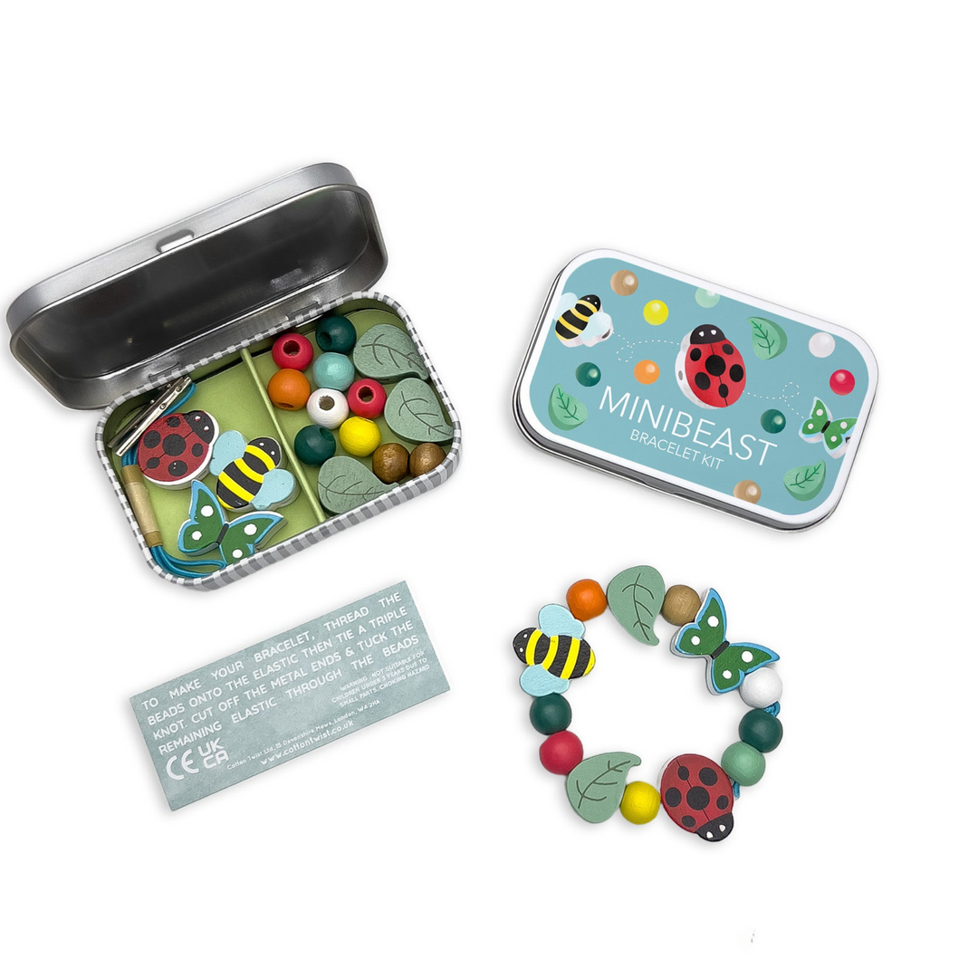 Minibeast Bracelet Kit Gift Tin