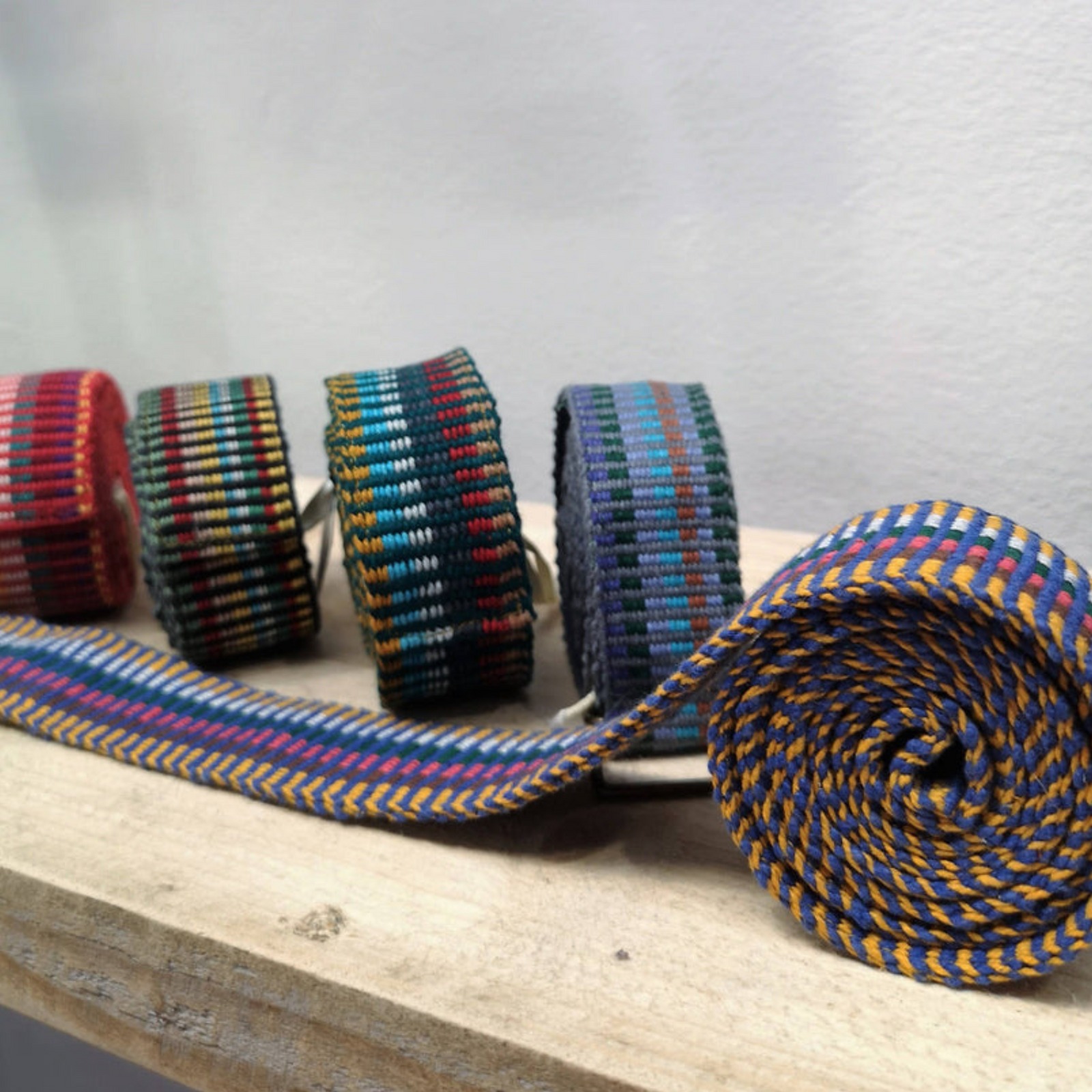 Upcycled Multi Color Cotton Belts - Eco Baby Box