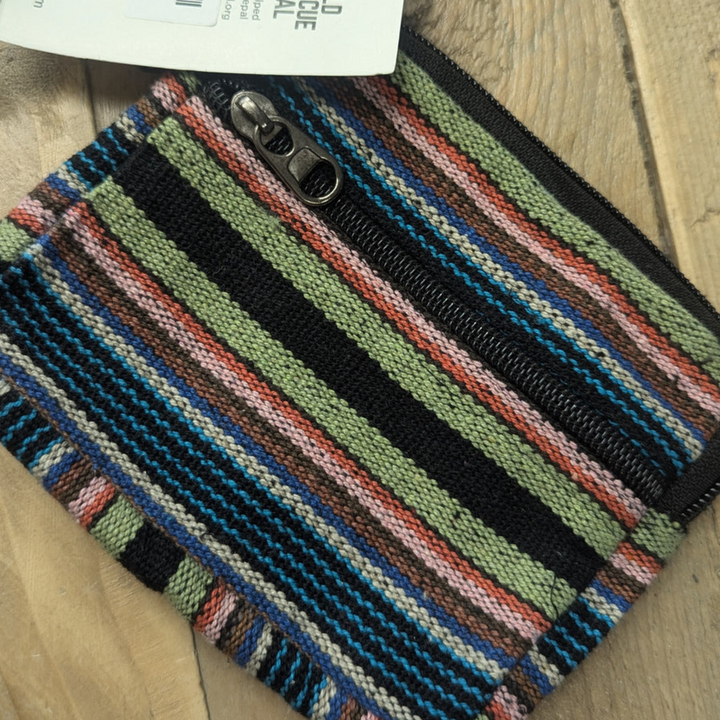 Nepali Stripe Zip Purse (3 colour choices)