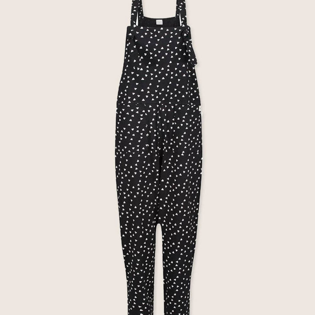 Lila Triangle Dungarees