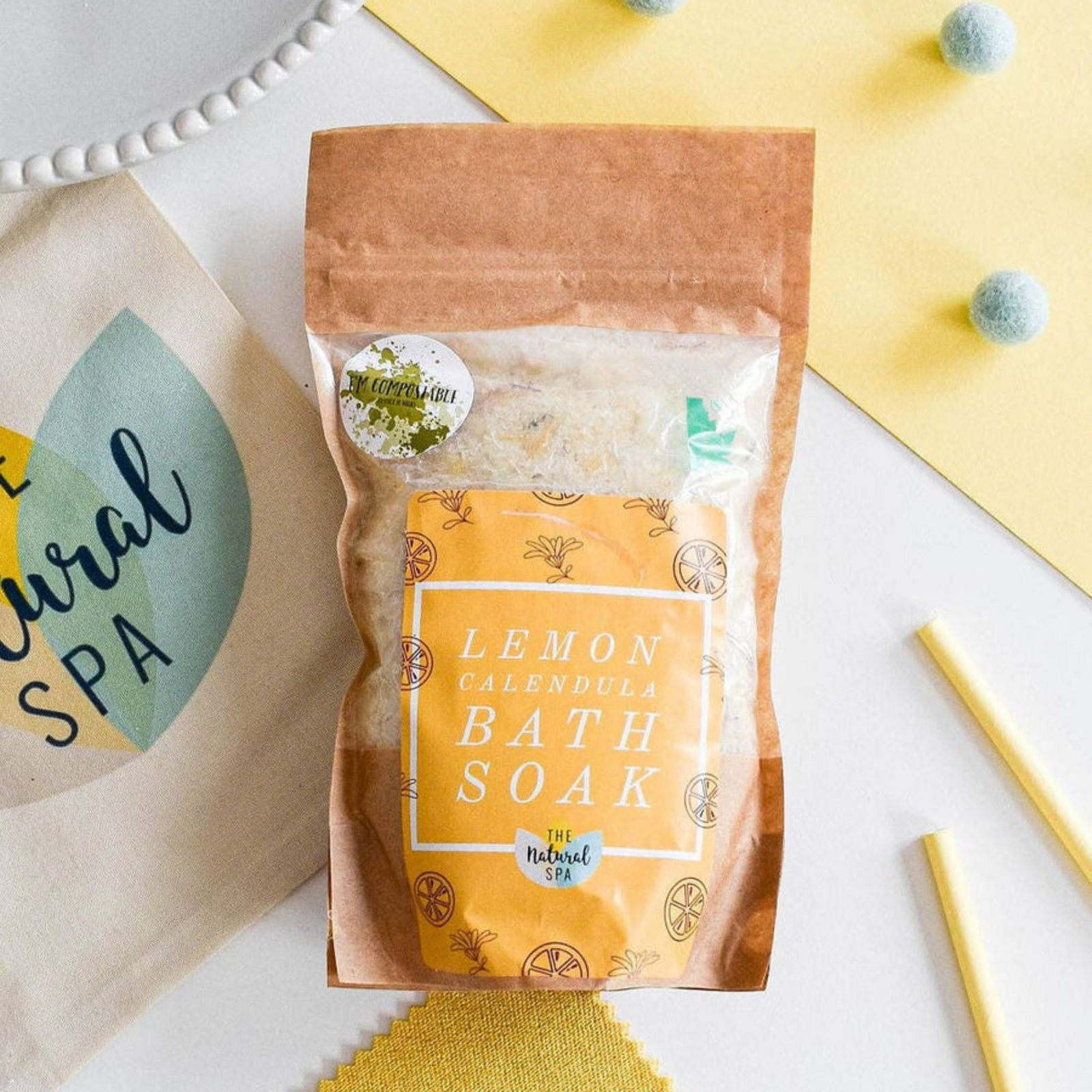 Lemon Calendula Bath Soak - Eco Baby Box