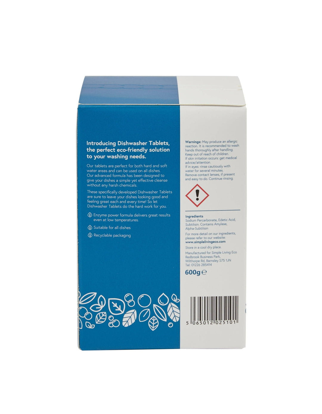 All-In-One Dishwasher Tablets - Plastic-Free 30 Pack