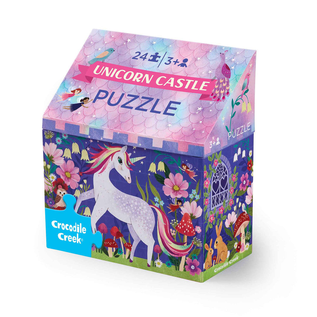 Crocodile Creek Unicorn Puzzle house