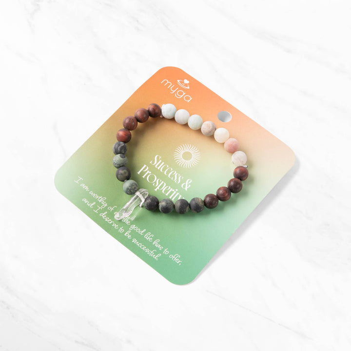 Myga Beaded Bracelet - Success & prosperity