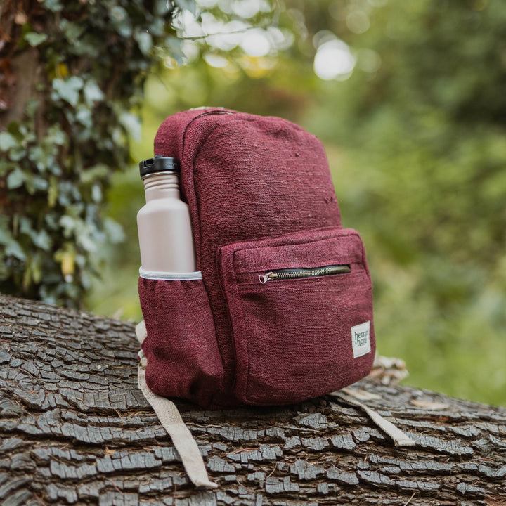 Sansara Hemp Backpack - Red - Large